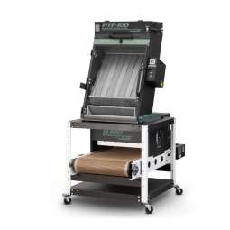 Vastex PTF-100 with Stand and D100 Conveyor Dryer